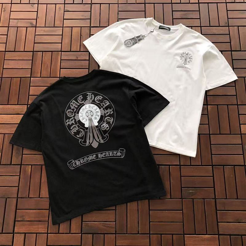Chanel Chanel ~85 CH🔥OM🔥 HE🔥RTS T-SHIRT 77040825 (Im 176CM 58KG Iwear Size M In The Photo), photo 1
