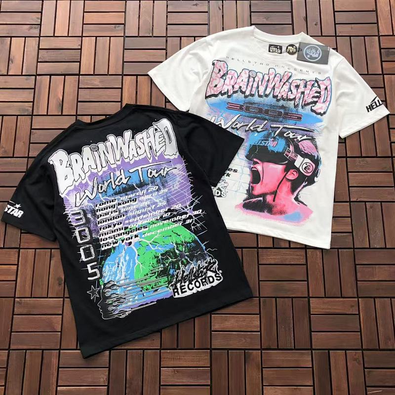 ~79 HELLSTAR T-SHIRT 77011820 (Im 180CM 68KG Iwear Size M In The Photo), photo 1