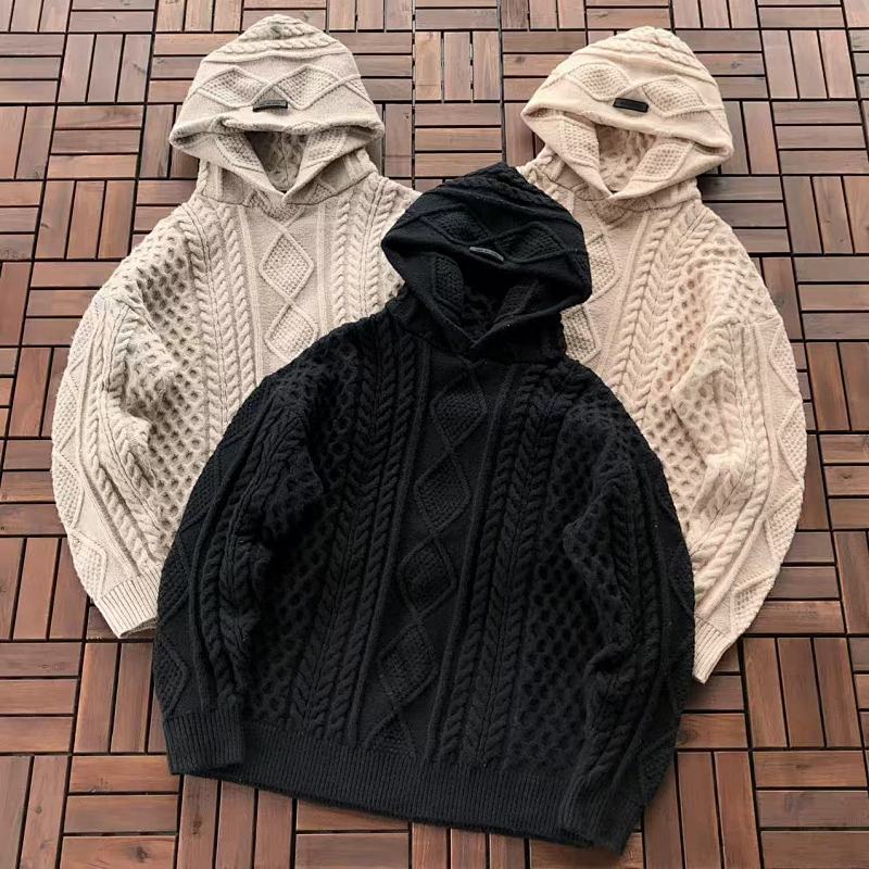 ~229 FOG SWEATER HOODIE 22102424 (Im 172CM 66KG Iwear Size S In The Photo), photo 1