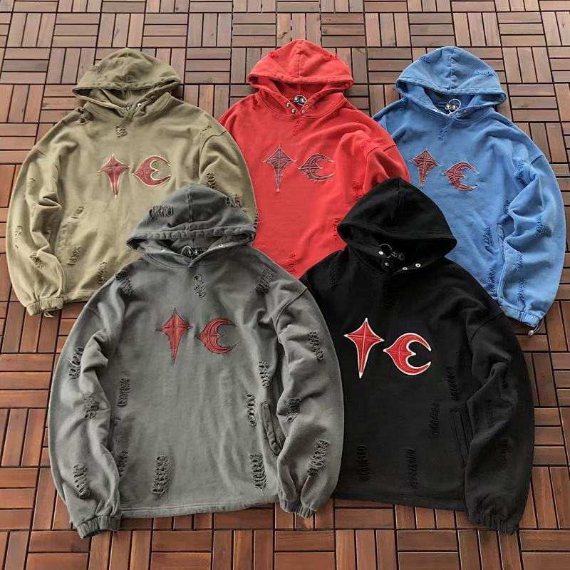 Christian Louboutin Christian Louboutin ~ 245 THUG CLUB HOODIE 22090726 (Im 180CM 68KG Iwear Size 1 In The Photo), photo 1