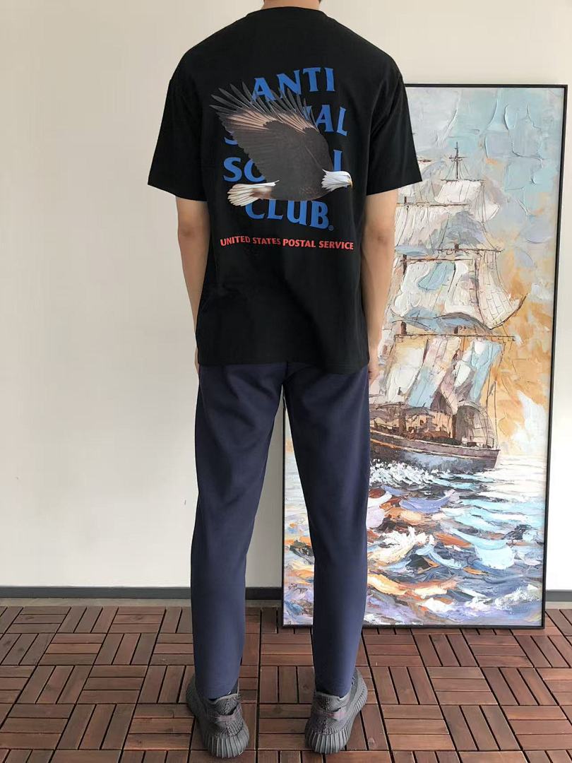 On Running ~85 ANTI SOCIAL CLUB T-SHIRT 55041127 (Im 185CM 70KG Iwear Size L In The Photo) - Image 4