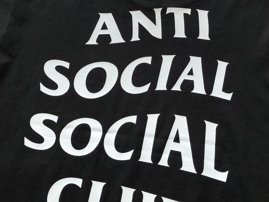 On Running ~ 85 ANTI SOCIAL CLUB T-SHIRT 55051911 (Im 185CM 70KG Iwear Size M In The Photo) - Image 19