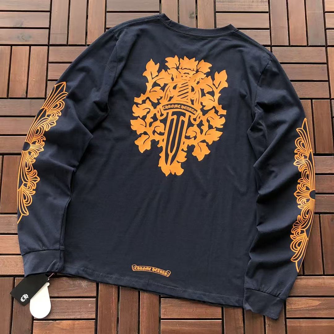 Chanel ~135 CH🔥OM🔥 HE🔥RTS LONG-SLEEVE 77073132 (Im 185CM 80KG Iwear Size M In The Photo), photo 1