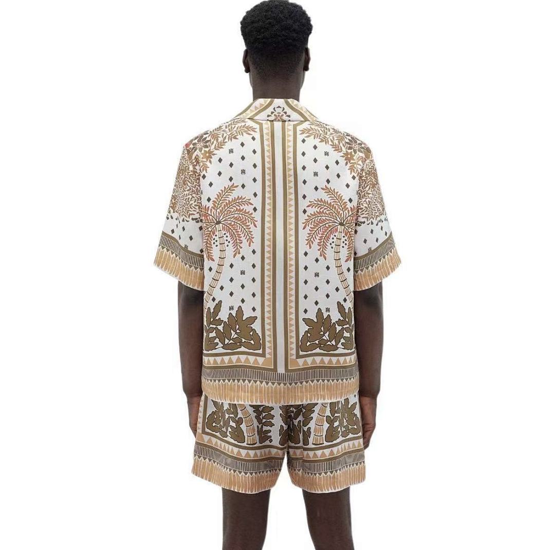 AMIRI TOP~ 89 PANTS~ 85 AMIRI T-SHIRT SHIRT SHORTS 77032910 (Im 176CM 58KG Iwear Size L In The Photo) - Image 6
