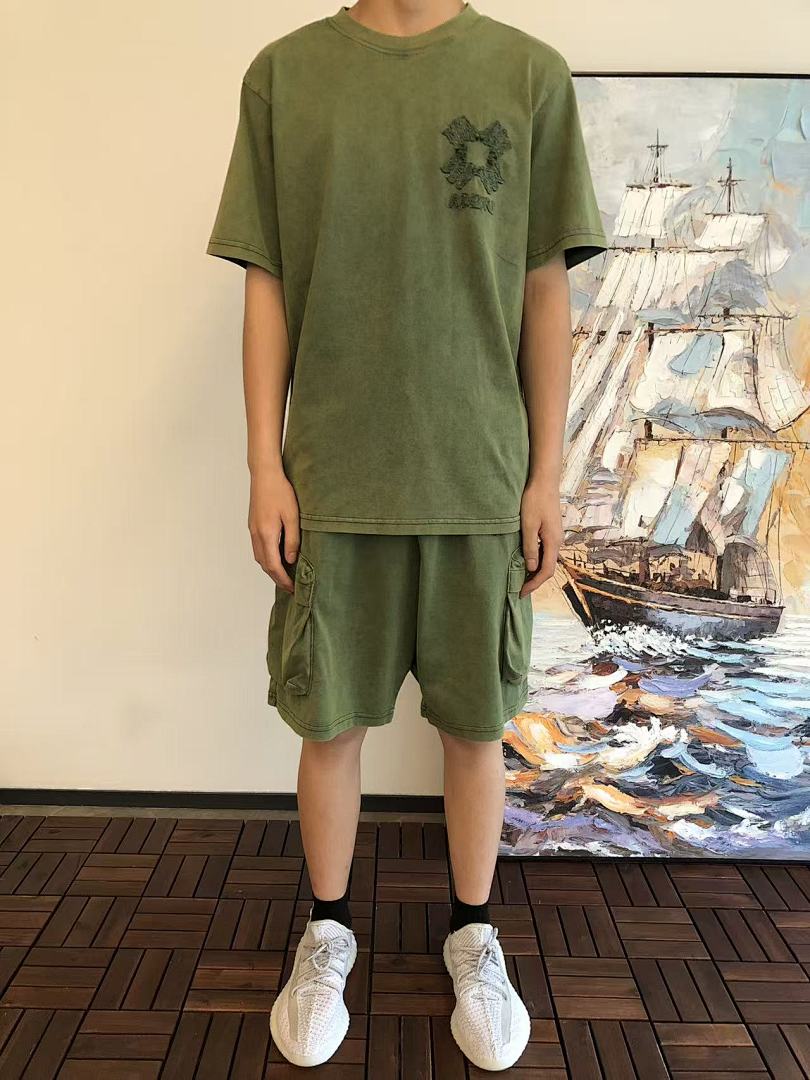 AMIRI TOP ~ 159 PANTS 169 AMIRI T-SHIRT SHORTS 55032615 (Im 176CM 58KG Iwear Size M In The Photo) - Image 5