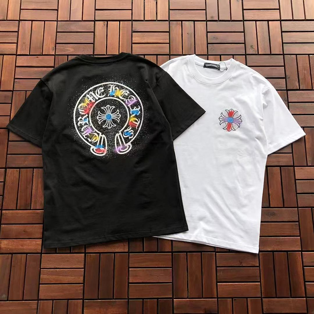 Chanel ~119 CH🔥OM🔥 HE🔥RTS T-SHIRT 11092565 (Im 180CM 68KG Iwear Size S In The Photo), photo 1