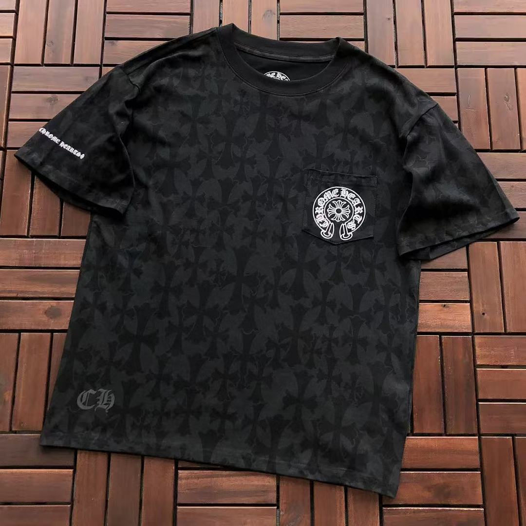 Chanel ~109 CH🔥OM🔥 HE🔥RTS T-SHIRT 77061573 (Im 185CM 70KG Iwear Size M In The Photo), photo 1