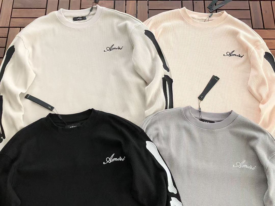 AMIRI ~129 AMIRI LONG-SLEEVE 55081010 (Im 185CM 70KG Iwear Size M In The Photo) - Image 7