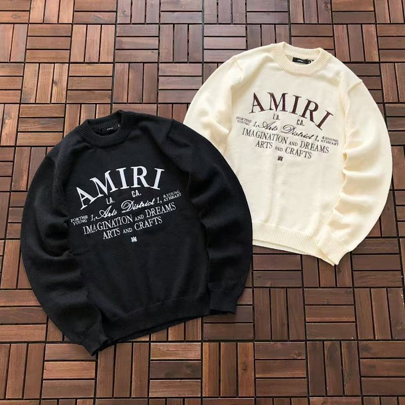 AMIRI ~139 AMIRI SWEATER 77010914 (Im 176CM 58KG Iwear Size M In The Photo)