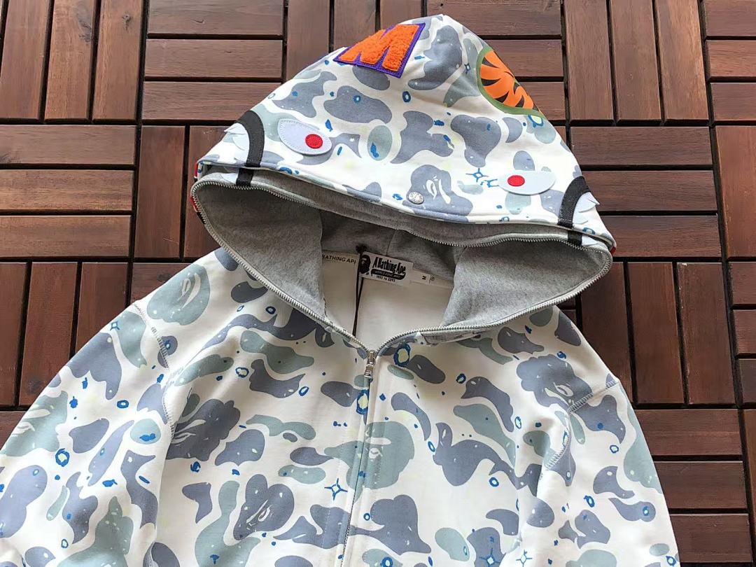 Other ~315 BAPE HOODIE FLEECE 11100426 (Im 180CM 68KG Iwear Size M In The Photo) - Image 8