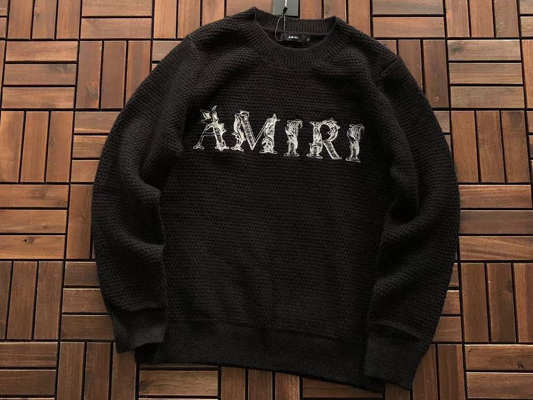 AMIRI ~149 AMIRI SWEATER 77011707 (Im 176CM 58KG Iwear Size M In The Photo) - Image 5