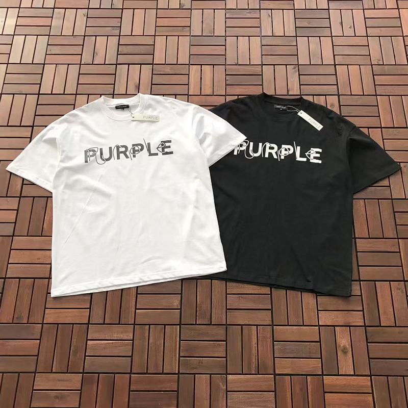 ~85 PURPLE BRAND T-SHIRT 33120825 (Im 176CM 58KG Iwear Size XL In The Photo), photo 1