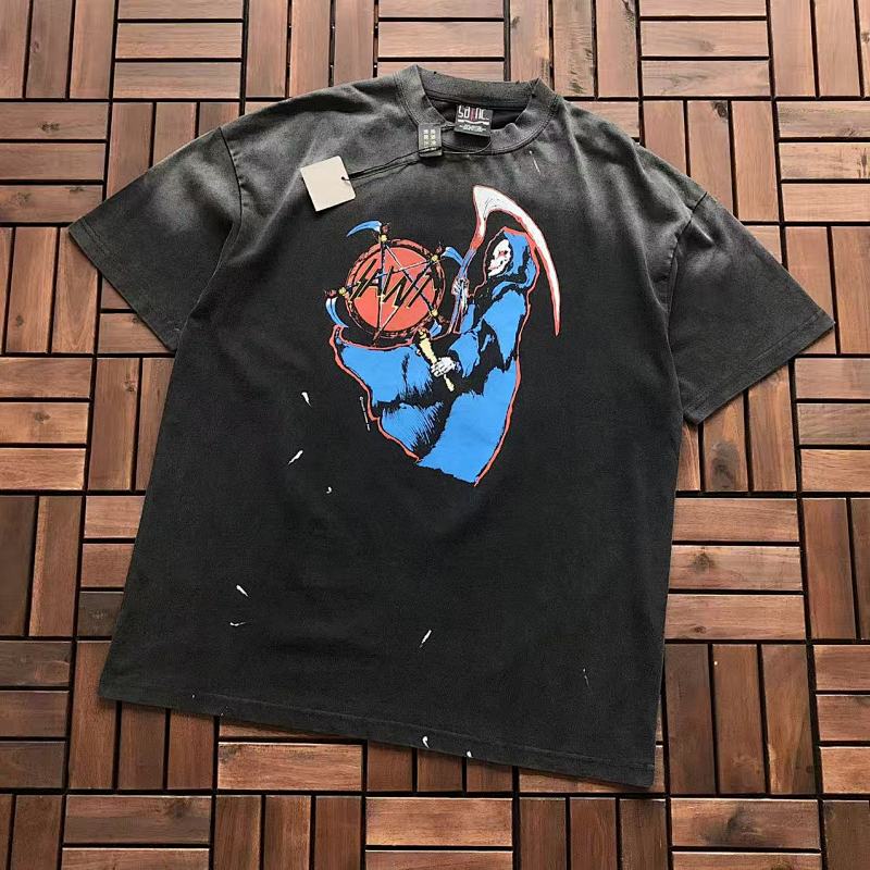 Chanel ~115 SAINT MICHAEL T-SHIRT 55020502 (Im 176CM 58KG Iwear Size S In The Photo), photo 1