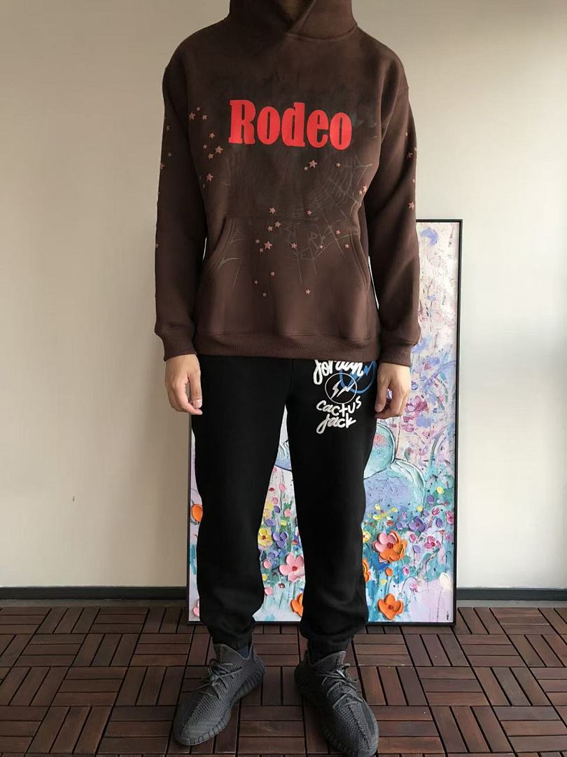 Other ~125 TRAVIS SCOTT HOODIE FLEECE 33111429 (Im 185CM 80KG Iwear Size M In The Photo) - Image 3