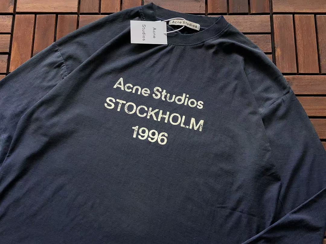 Other ~125 ACNE STUDIOS LONG-SLEEVE 22090730 (Im 180CM 68KG Iwear Size M In The Photo) - Image 9