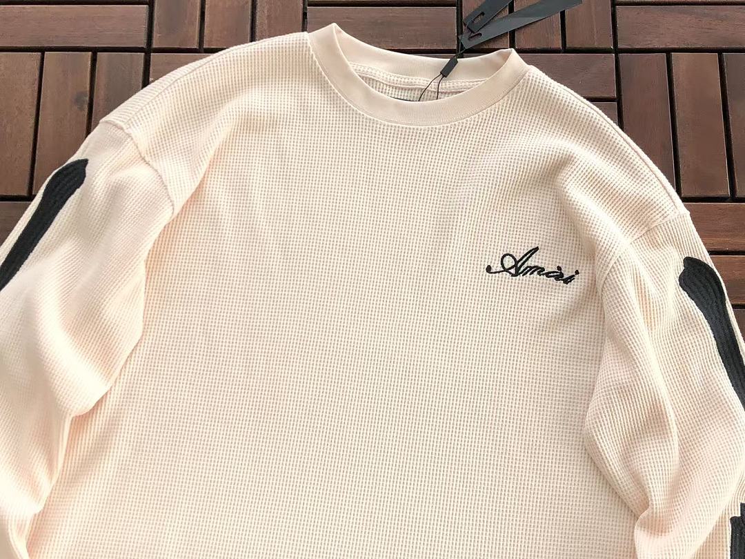 AMIRI ~129 AMIRI LONG-SLEEVE 55081010 (Im 185CM 70KG Iwear Size M In The Photo) - Image 9