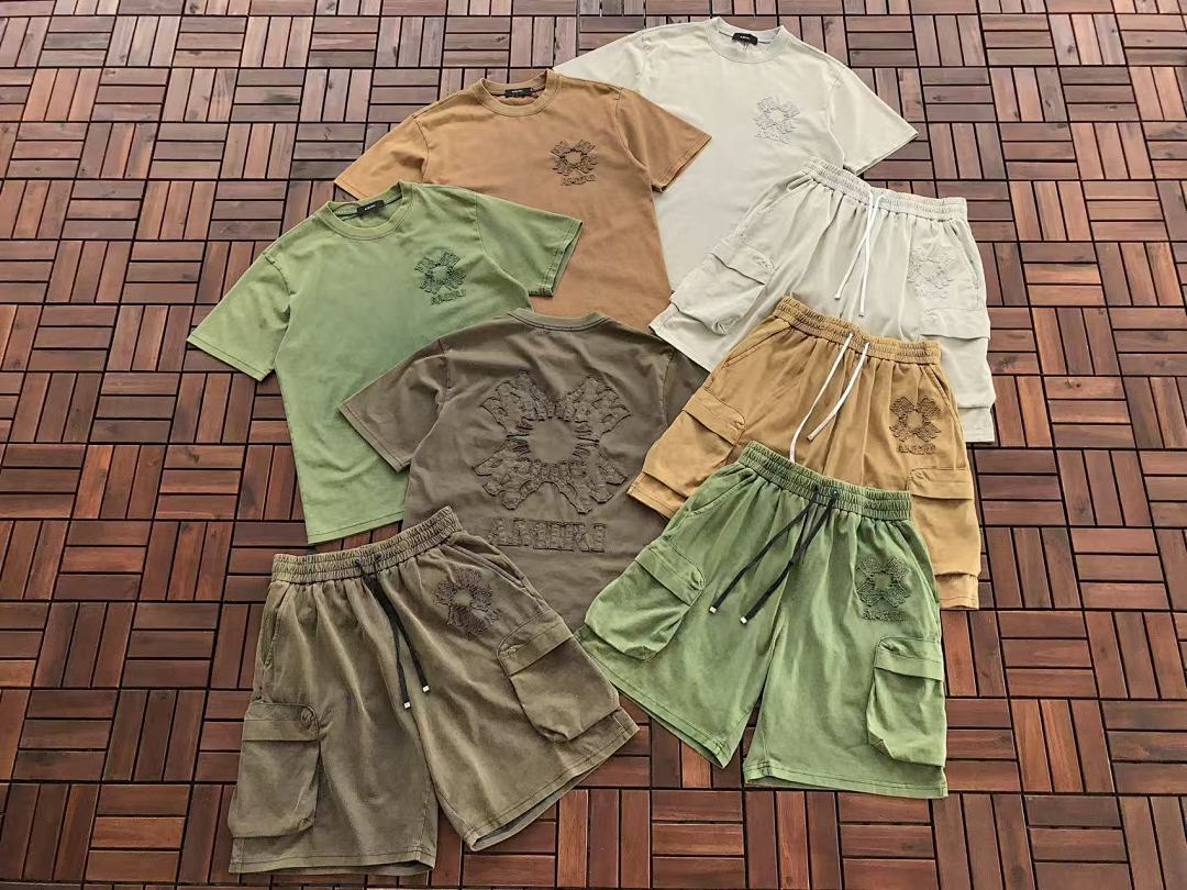 AMIRI TOP ~ 159 PANTS 169 AMIRI T-SHIRT SHORTS 55032615 (Im 176CM 58KG Iwear Size M In The Photo) - Image 7