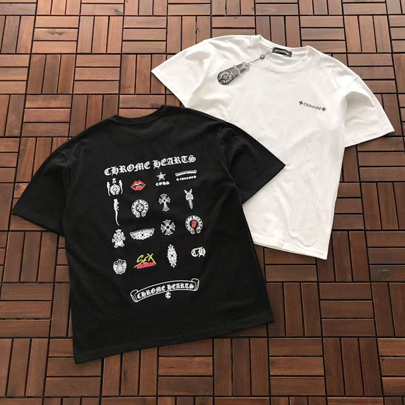 Chanel ~85 CH🔥OM🔥 HE🔥RTS T-SHIRT 77041042 (Im 185CM 70KG Iwear Size M In The Photo), photo 1