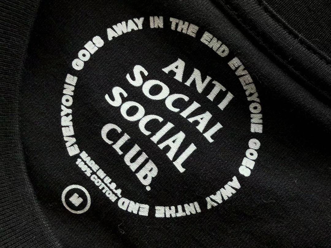 On Running ~85 ANTI SOCIAL CLUB T-SHIRT 11092896 (Im 180CM 68KG Iwear Size M In The Photo) - Image 22