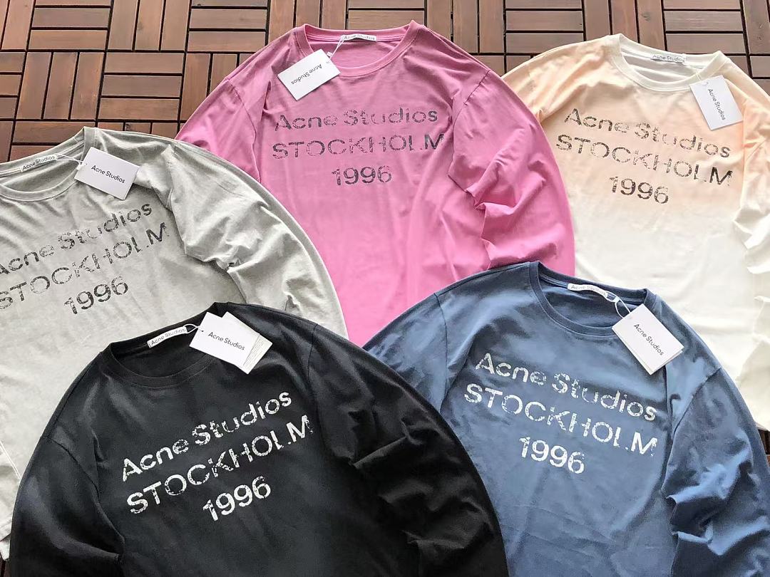 Other ~89 ACNE STUDIOS LONG-SLEEVE 77041641 (Im 185CM 70KG Iwear Size M In The Photo) - Image 9