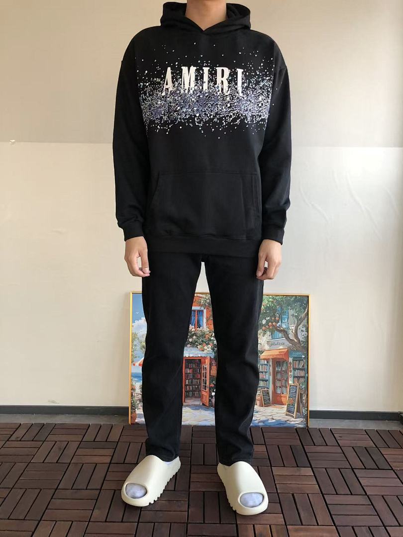 AMIRI ~139 AMIRI HOODIE 33111734 (Im 185CM 80KG Iwear Size XL In The Photo) - Image 3