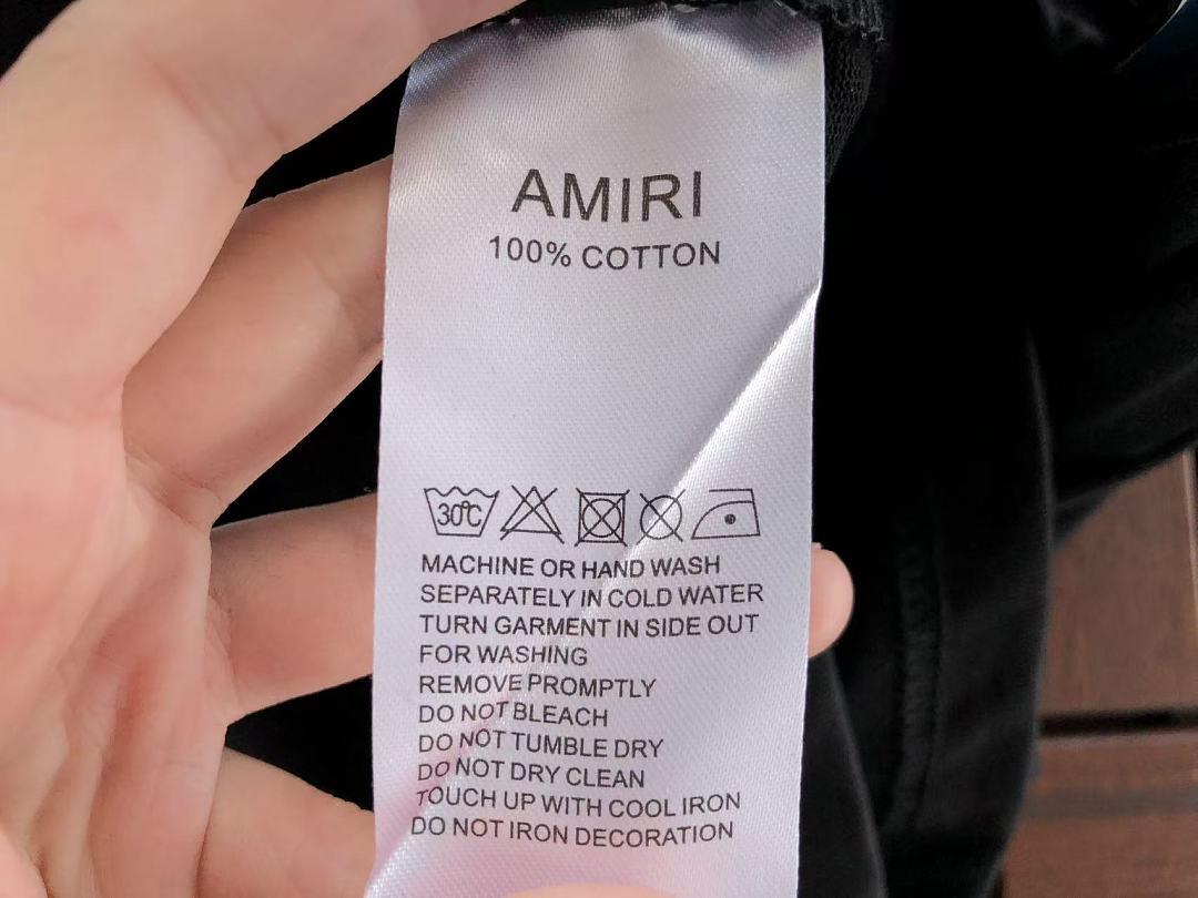 AMIRI ~125 AMIRI LONG-SLEEVE 55081007 (Im 185CM 70KG Iwear Size M In The Photo) - Image 28