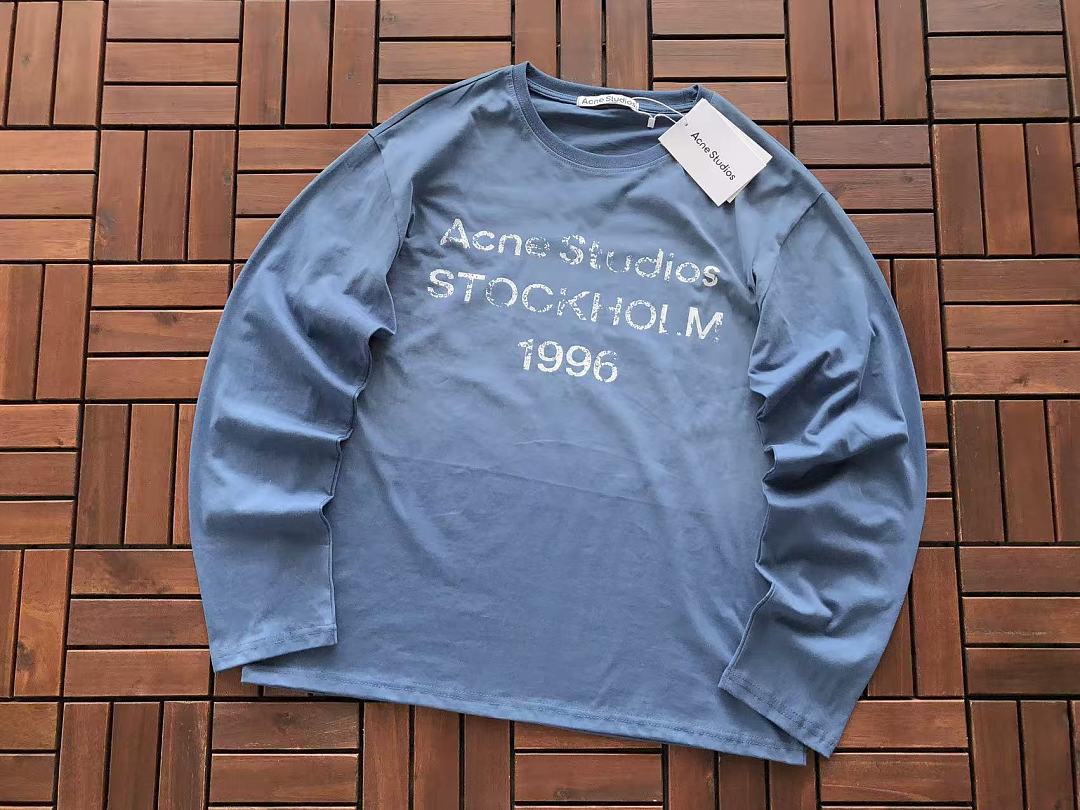 Other ~89 ACNE STUDIOS LONG-SLEEVE 77041641 (Im 185CM 70KG Iwear Size M In The Photo) - Image 13