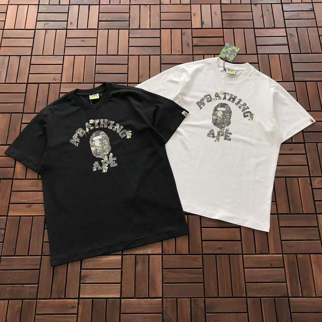 Bape Bape ~109 T-SHIRT 55010332 (Im 185CM 70KG Iwear Size M In The Photo), photo 1