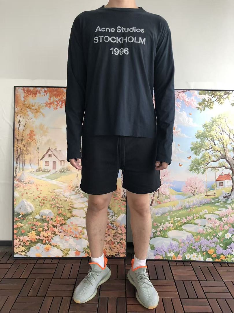 Other ~95 ACNE STUDIOS LONG-SLEEVE 22111622 (Im 185CM 80KG Iwear Size S In The Photo) - Image 4