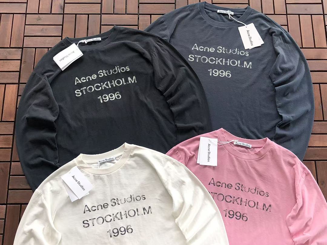 Other ~135 ACNE STUDIOS LONG-SLEEVE 77081902 (Im 185CM 80KG Iwear Size M In The Photo) - Image 20