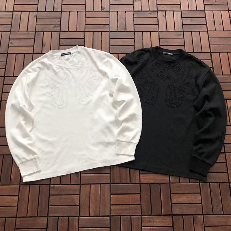 Chanel ~236 CH🔥OM🔥 HE🔥RTS LONG-SLEEVE 11121609 (Im 176CM 58KG Iwear Size L In The Photo), photo 1