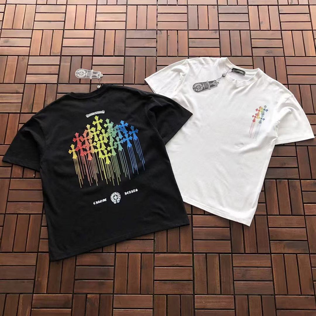 Chanel Chanel ~85 CH🔥OM🔥 HE🔥RTS T-SHIRT 77040806 (Im 176CM 58KG Iwear Size M In The Photo), photo 1