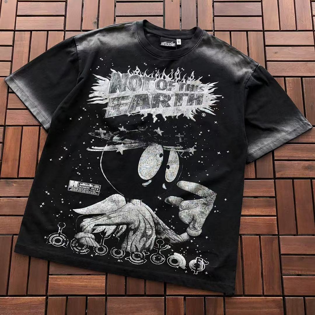 Other ~89 HELLSTAR T-SHIRT 77040696 (Im 176CM 58KG Iwear Size M In The Photo), photo 1