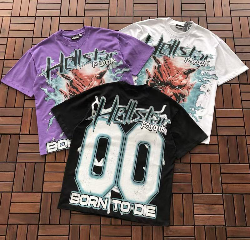 ~79 HELLSTAR T-SHIRT 77040546 (Im 176CM 58KG Iwear Size M In The Photo), photo 1