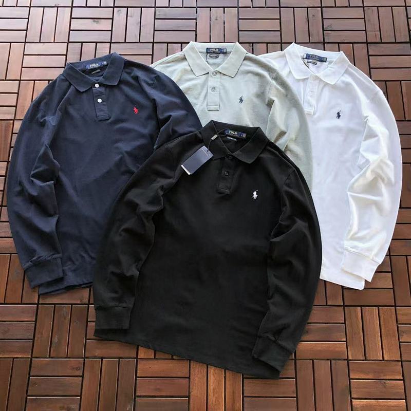~129 RA🔥PH🔥AU🔥EN LONG-SLEEVE POLO 22090143 (Im 180CM 68KG Iwear Size XL In The Photo), photo 1