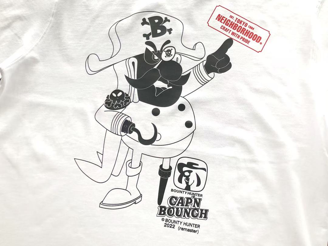 On Running ~ 109 NEIGHBORHOOD T-SHIRT 55072849 (Im 185CM 70KG Iwear Size M In The Photo) - Image 9