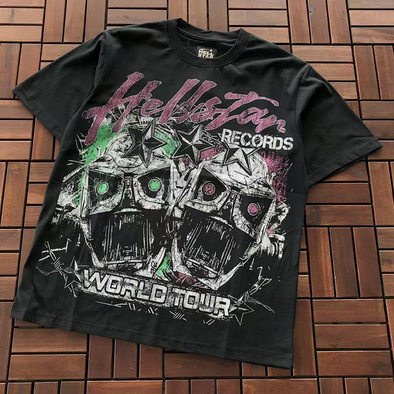 ~79 HELLSTAR T-SHIRT 33120423 (Im 180CM 68KG Iwear Size XL In The Photo), photo 1