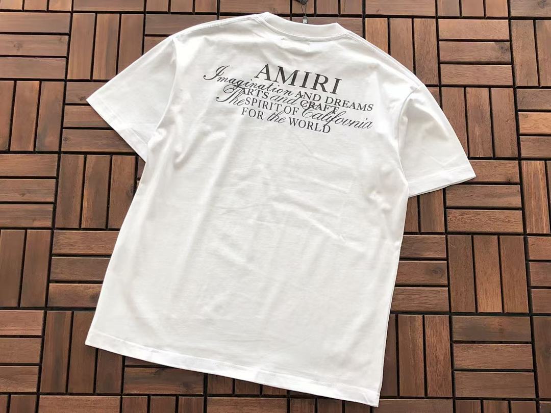 AMIRI ~85 AMIRI T-SHIRT 33112202 (Im 176CM 58KG Iwear Size M In The Photo) - Image 9