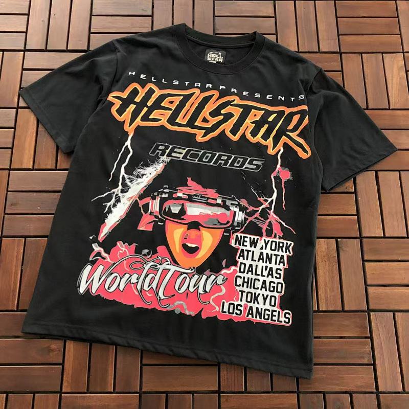 ~79 HELLSTAR T-SHIRT 33120438 (Im 180CM 68KG Iwear Size XL In The Photo), photo 1