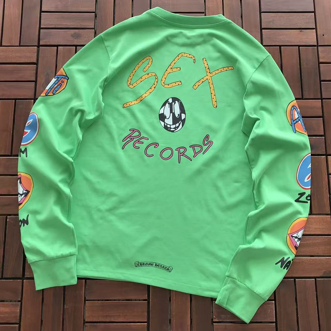 Chanel ~99 CH🔥OM🔥 HE🔥RTS LONG-SLEEVE 77061582 (Im 185CM 70KG Iwear Size M In The Photo), photo 1