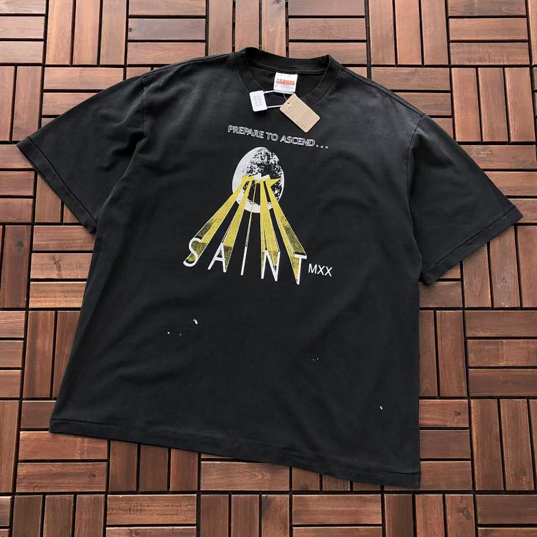 Chanel ~99 SAINT MICHAEL T-SHIRT 77011665 (Im 176CM 58KG Iwear Size M In The Photo), photo 1