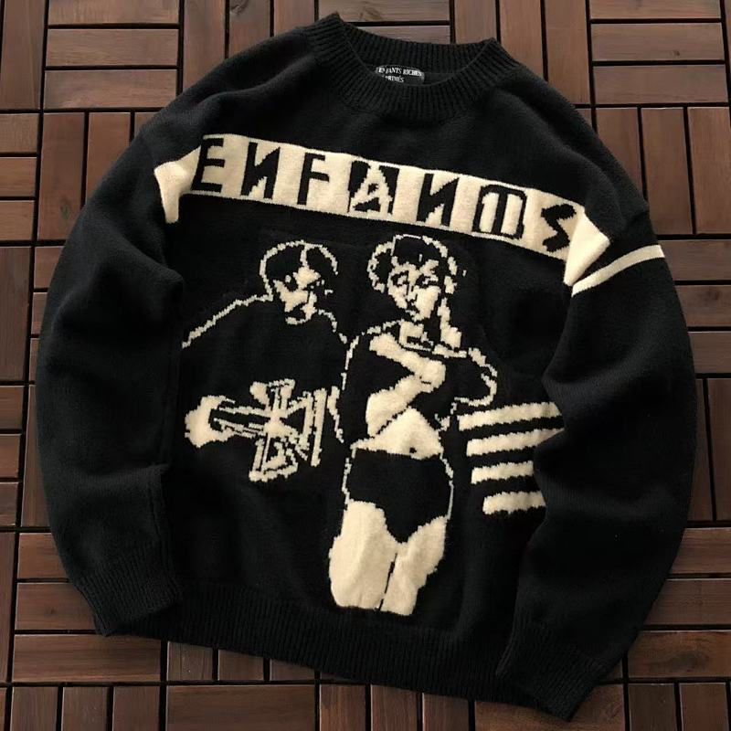 ~199 E.R.D SWEATER 22120214 (Im 184CM 80KG Iwear Size M In The Photo), photo 1