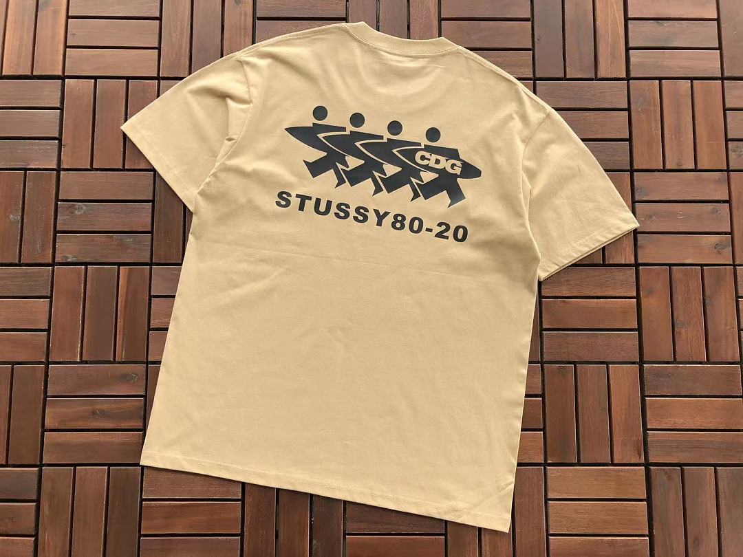 On Running ~ 79 ST🔥S🔥Y & CDG T-SHIRT 55082716 (Im 185CM 80KG Iwear Size L In The Photo) - Image 15