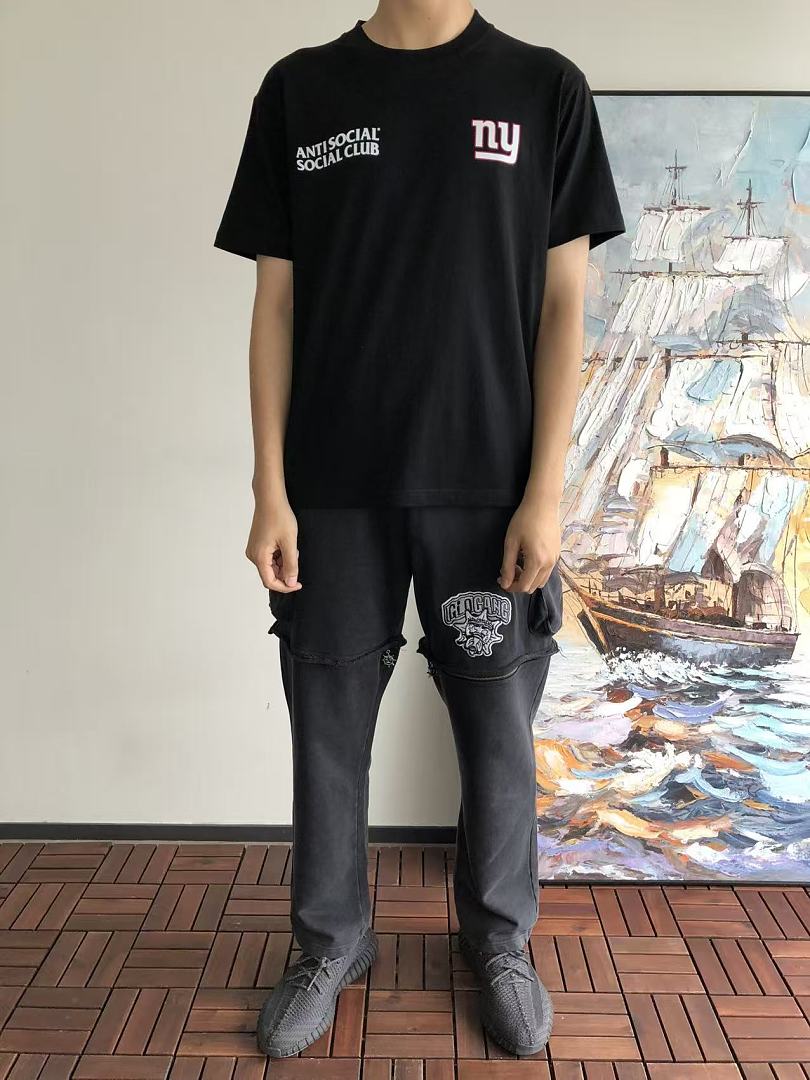 On Running ~ 85 ANTI SOCIAL CLUB T-SHIRT 55051911 (Im 185CM 70KG Iwear Size M In The Photo) - Image 3
