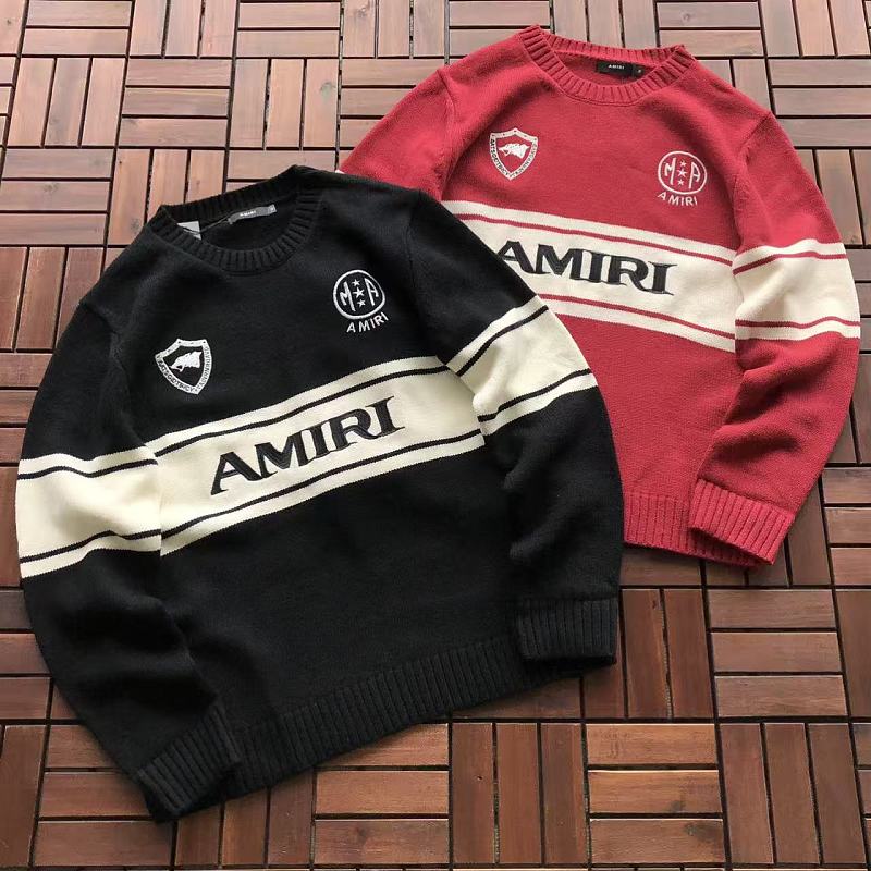 AMIRI ~165 AMIRI SWEATER 77050519 (Im 185CM 70KG Iwear Size M In The Photo)