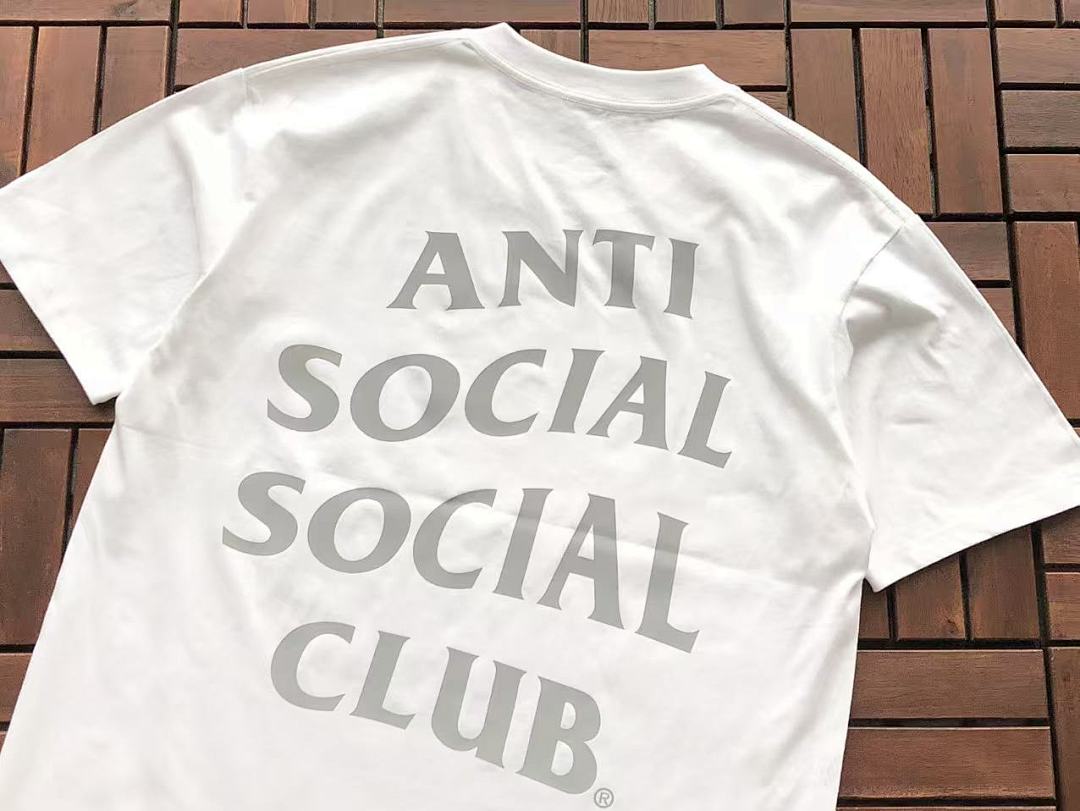 On Running ~85 ANTI SOCIAL CLUB T-SHIRT 55041101 (Im 185CM 70KG Iwear Size M In The Photo) - Image 8