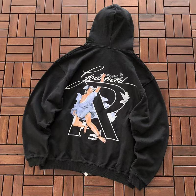 Other ~195 REPRESENT HOODIE 66041914 (Im 176CM 58KG Iwear Size S In The Photo), photo 1