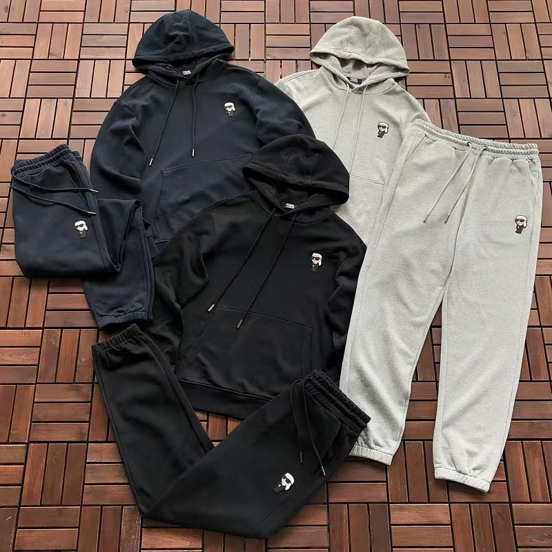 TOP~129 PANTS~125 KARL LAGERFELD HOODIE, photo 1