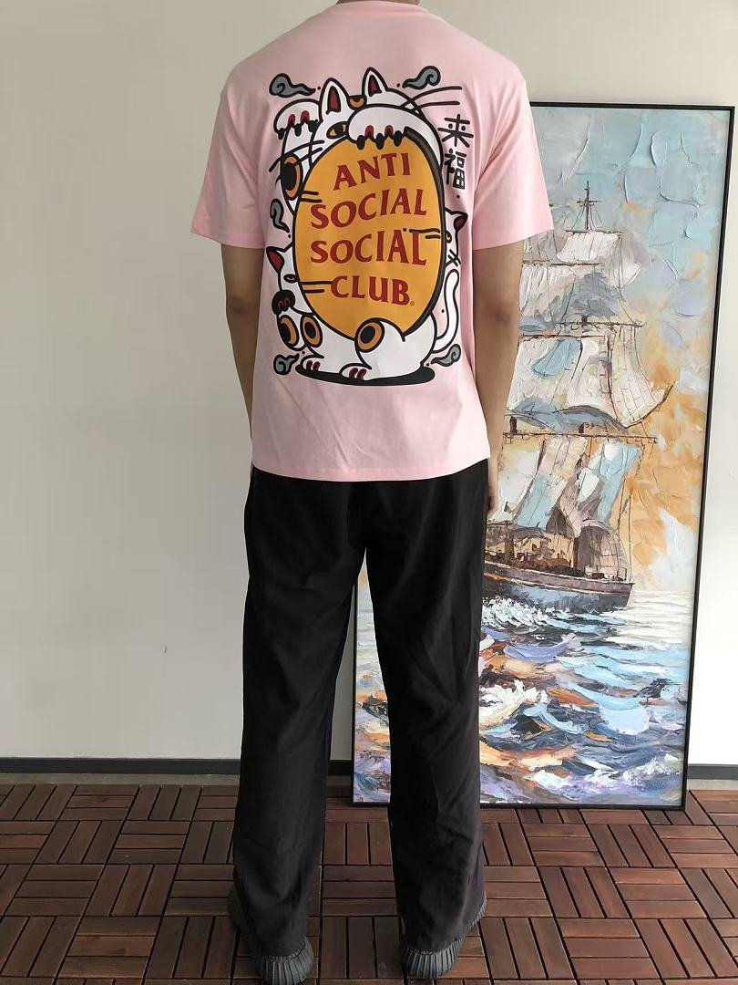 On Running ~85 ANTI SOCIAL CLUB T-SHIRT 55041612 (Im 185CM 70KG Iwear Size M In The Photo) - Image 4