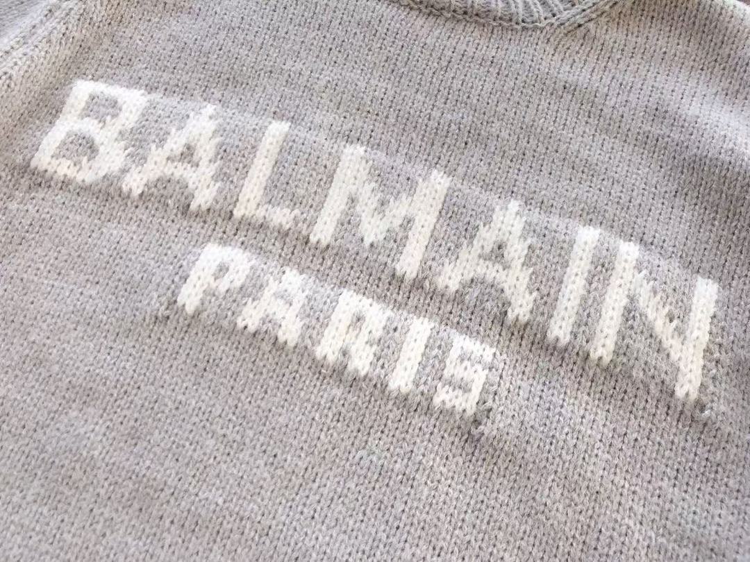 Other ~129 BALMAIN SWEATER 33121730 (Im 180CM 68KG Iwear Size M In The Photo) - Image 9